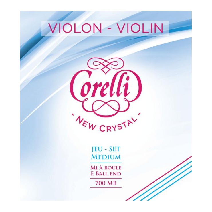 Set de cuerdas violín Corelli Crystal Bola Medium