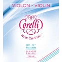 Set de cuerdas violín Corelli Crystal Bola Medium