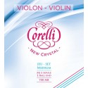 Jeu de cordes pour violon Corelli Crystal boule Medium