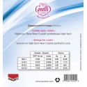 Corelli Crystal violin string set, Ball Medium