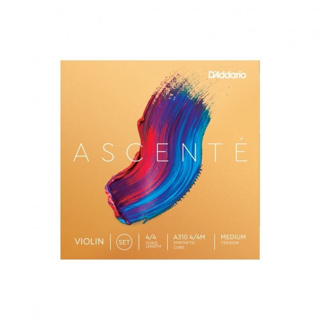 Jeu de cordes pour violon D'Addario Ascenté boule Medium