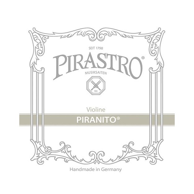 Set de cuerdas violín Pirastro Piranito Bola Medium (2ª cromo - acero)