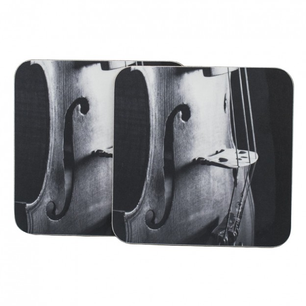 Set de sous-verres violon