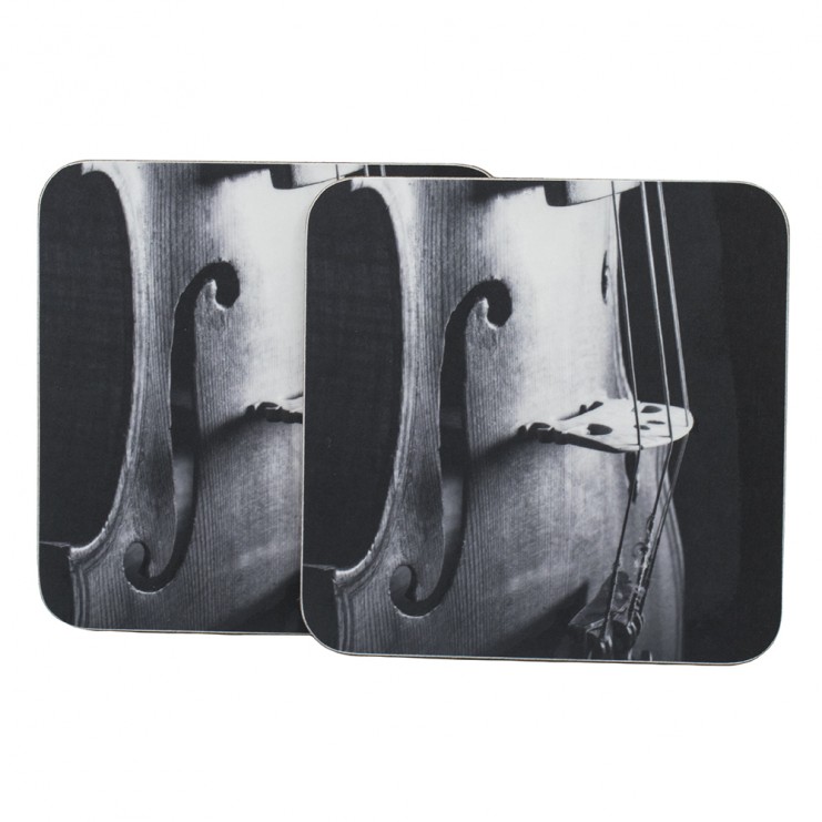 Set de sous-verres violon