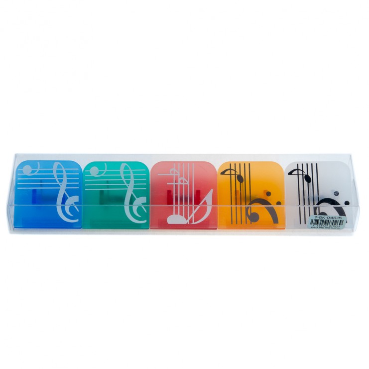 Magnetic musical tweezers set