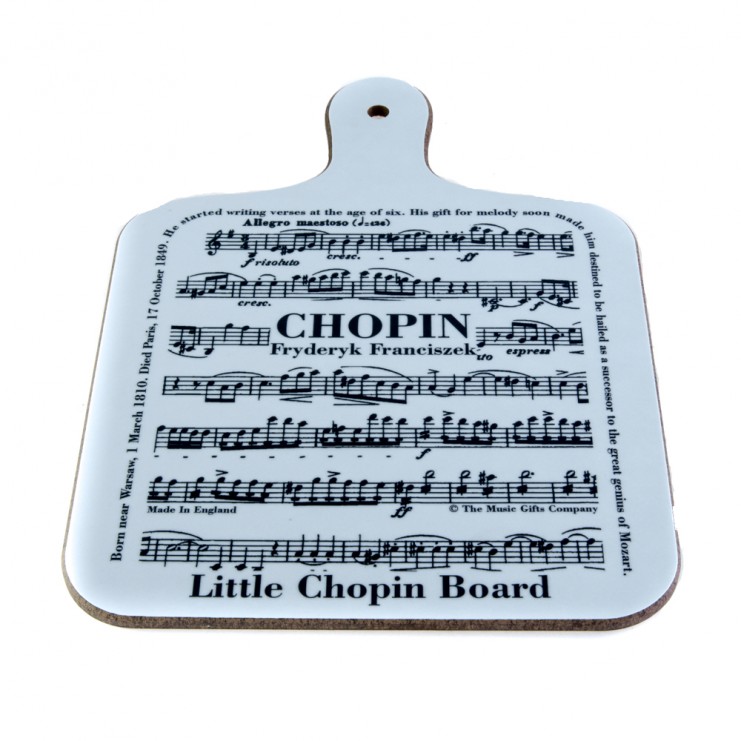 Chopin manuscript kitchen board