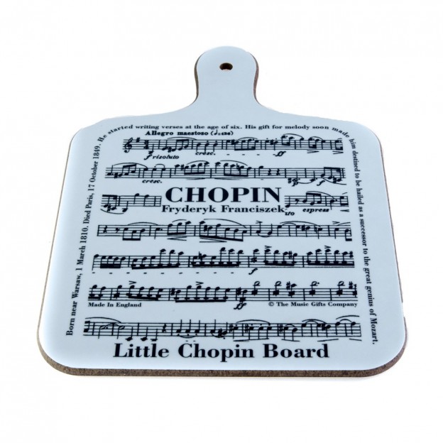 Planche de cuisine partition Chopin