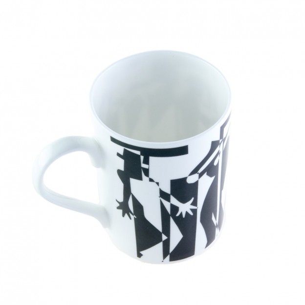 Jazz bone china mug