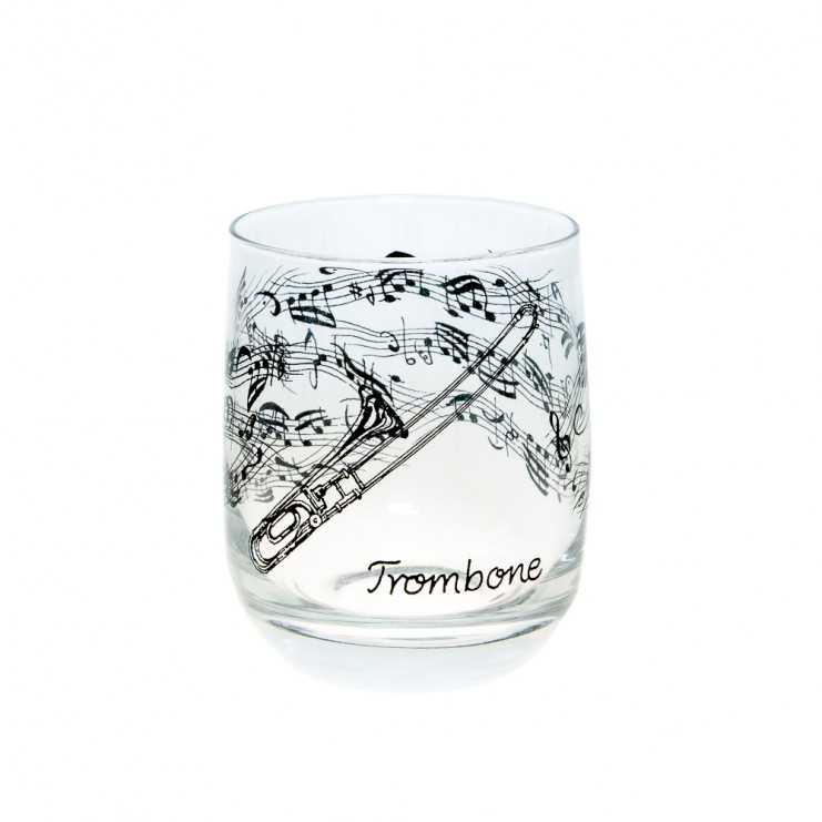 Trombone glass