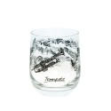 Verre en cristal trompette