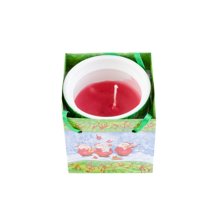 Bougie Père Noël