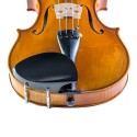 Mentonnière pour violon Teka latérale ébène