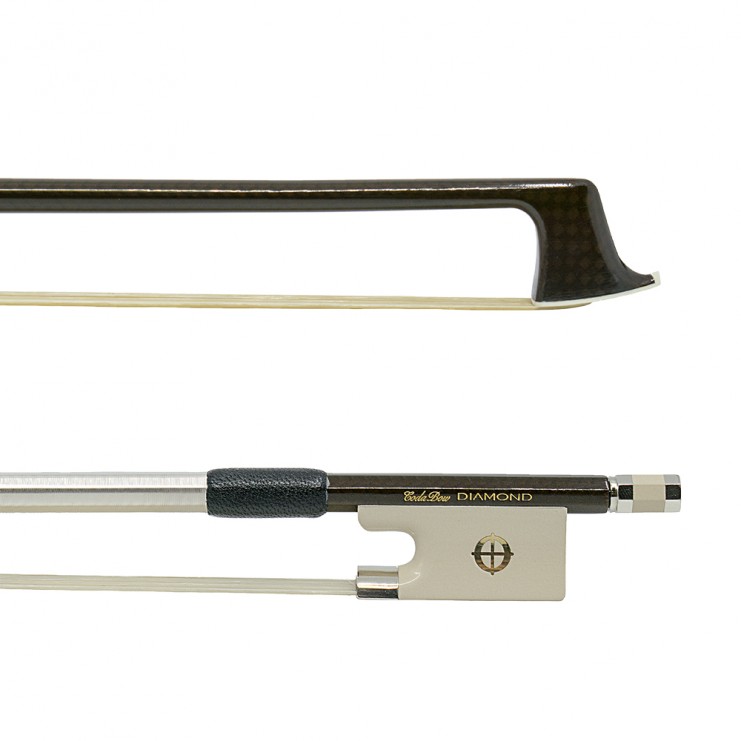 Arco de violín CodaBow Diamond GX (nuez color blanco)