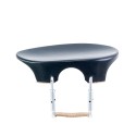 Barbada para violín Flesh-Flat central madera dura ebonizada