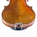 Barbada central para violín Flesh-Flat de madera dura ebonizada