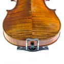 Flesh-Flat violin center chinrest, Old model, ebony