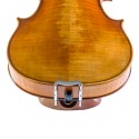 Flesh-Flat violin center chinrest, boxwood