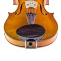 Flesh-Flat violin center chinrest, rosewood