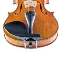 Guarneri violin side over tailpiece chinrest, ebony