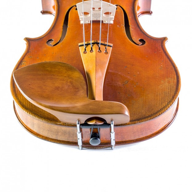 Mentonnière pour violon Guarneri latérale sur cordier buis