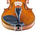 Guarneri violin side over tailpiece chinrest, carbon