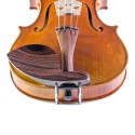 Guarneri violin side over tailpiece chinrest, rosewood