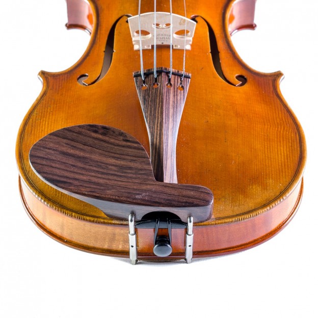 OT violin side over tailpiece chinrest, rosewood