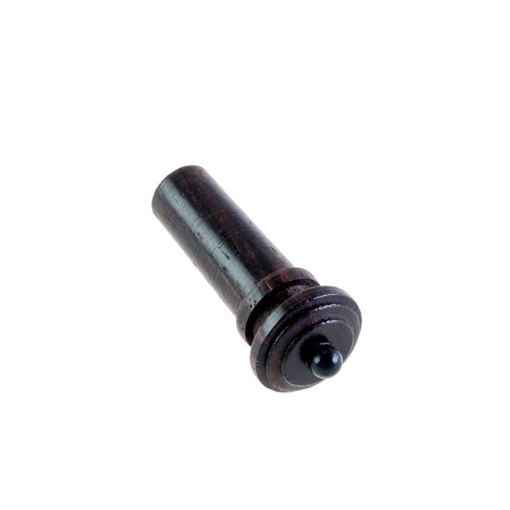 Botón violín palisandro modelo Hill pin negro