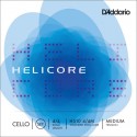 Jeu de cordes de violoncelle D'Addario Helicore Medium