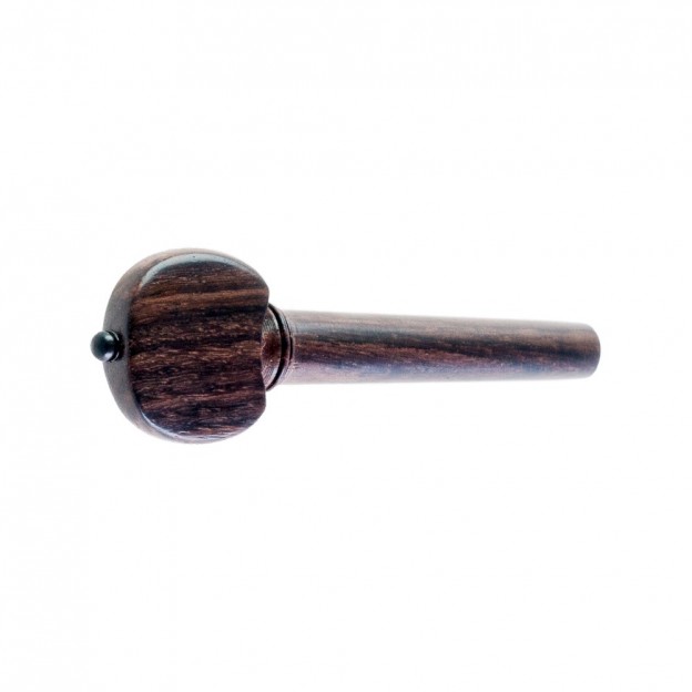 Rosewood violin peg, Hill model black pin