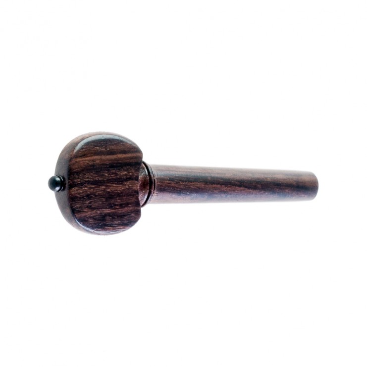 Cheville pour violon en palissandre, modèle Hill avec pin noir