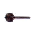 Rosewood violin peg, Hill model black pin