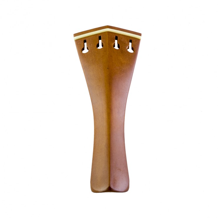 Boxwood violin tailpiece, Hill model white fret