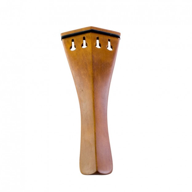 Boxwood violin tailpiece, Hill model black fret