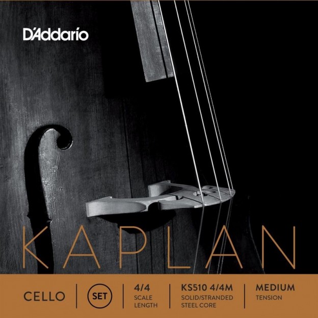 Jeu de cordes de violoncelle D'Addario Kaplan Solutions Medium