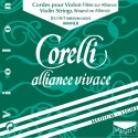 Corelli Alliance Vivace violin string set, Ball Medium-Light