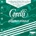 Set de cordes pour violon Corelli Alliance Vivace 800MLB Medium-Light