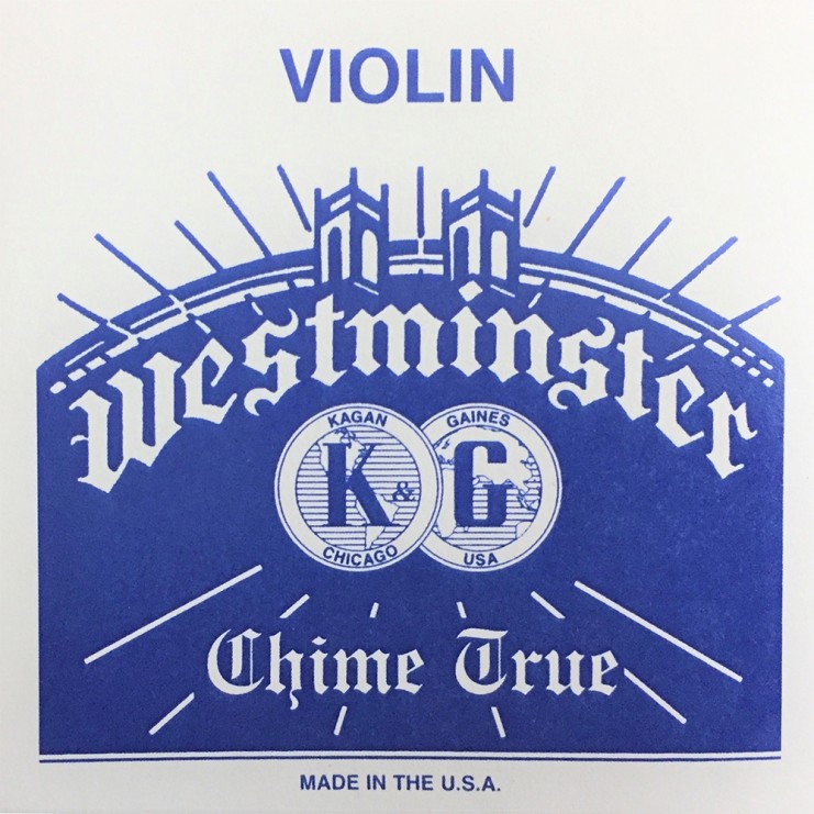 Cuerda de violín Westminster 1ª Mi Bola 27,5 Forte