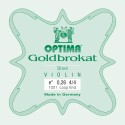 Optima Goldbrokat violin E string, Loop 0,26 Medium