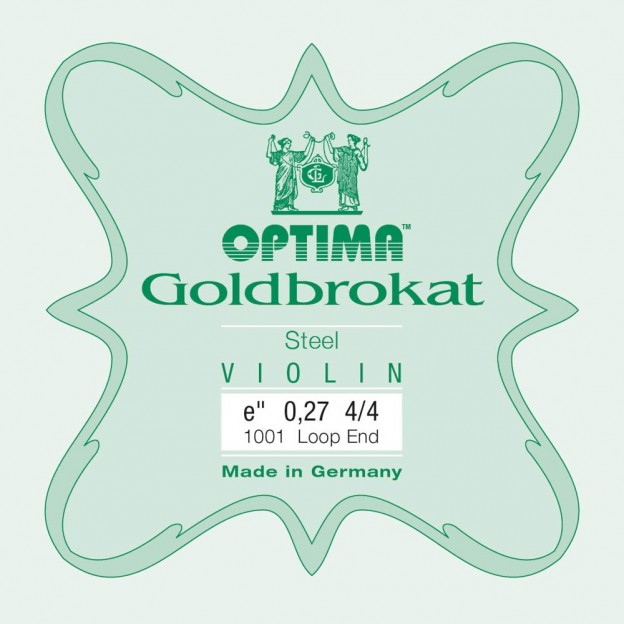 Cuerda de viol&iacute;n Optima Goldbrokat 1&ordf; Mi lazo 0.27 Hard