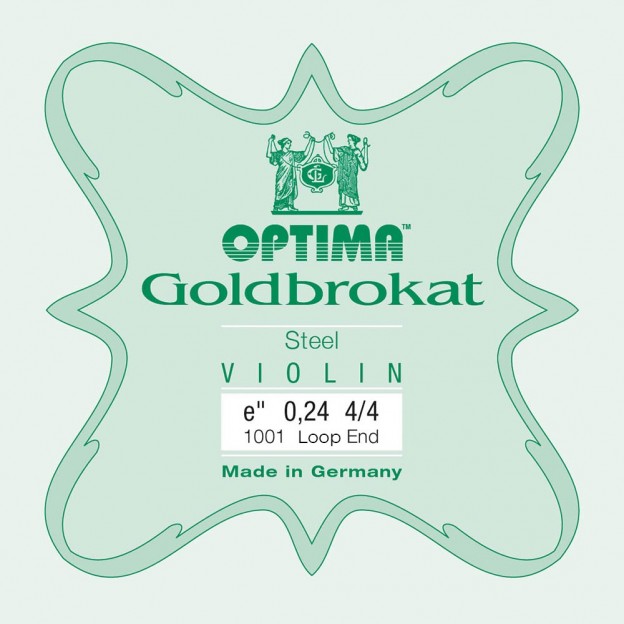 Cuerda de viol&iacute;n Optima Goldbrokat 1&ordf; Mi lazo 0.24 Extra-light