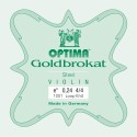 Optima Goldbrokat violin E string, Loop 0,24 Extra light