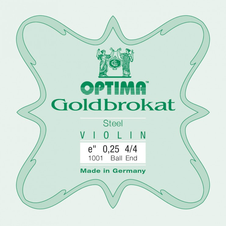 Cuerda violín Optima Goldbrokat 1001 1ª Mi Bola 0.25 Light