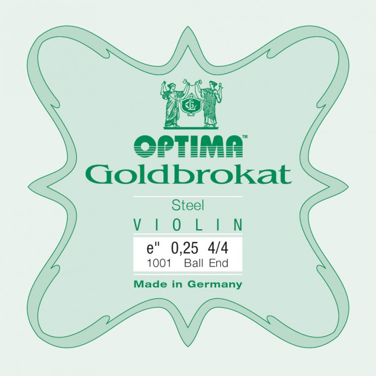 Optima Goldbrokat violin E string, Ball 0,25 Light