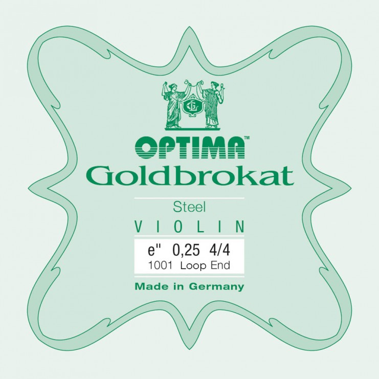 Cuerda violín Optima Goldbrokat 1001 1ª Mi lazo 0.25 Light