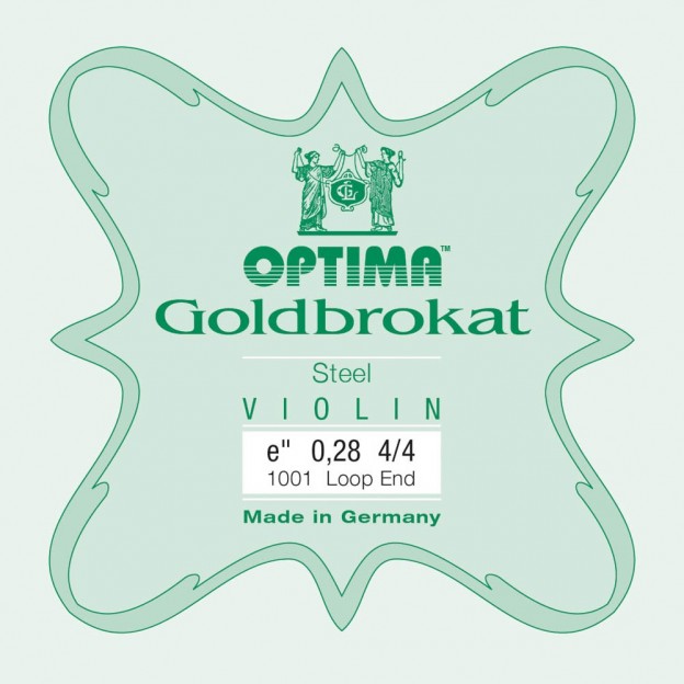 Cuerda de viol&iacute;n Optima Goldbrokat 1&ordf; Mi lazo 0.28 Extra-hard