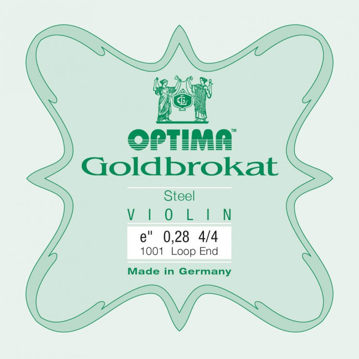 Cuerda violín Optima Goldbrokat 1001 1ª Mi lazo 0.28 Extra-hard