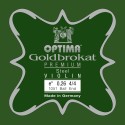 Cuerda de violín Optima Goldbrokat Premium 1ª Mi Bola 0.26 Medium