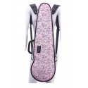 Bam Hoody for Hightech contoured violin case Flower HO2002XLF