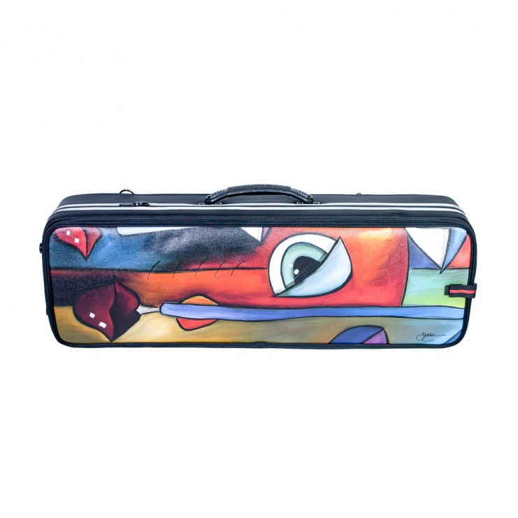 Swenk oblong Picasso violin case